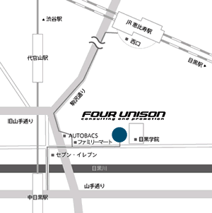 fourunison地図
